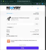 RAYDINC coupon verification screenshot