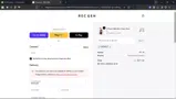 REC GEN coupon verification screenshot