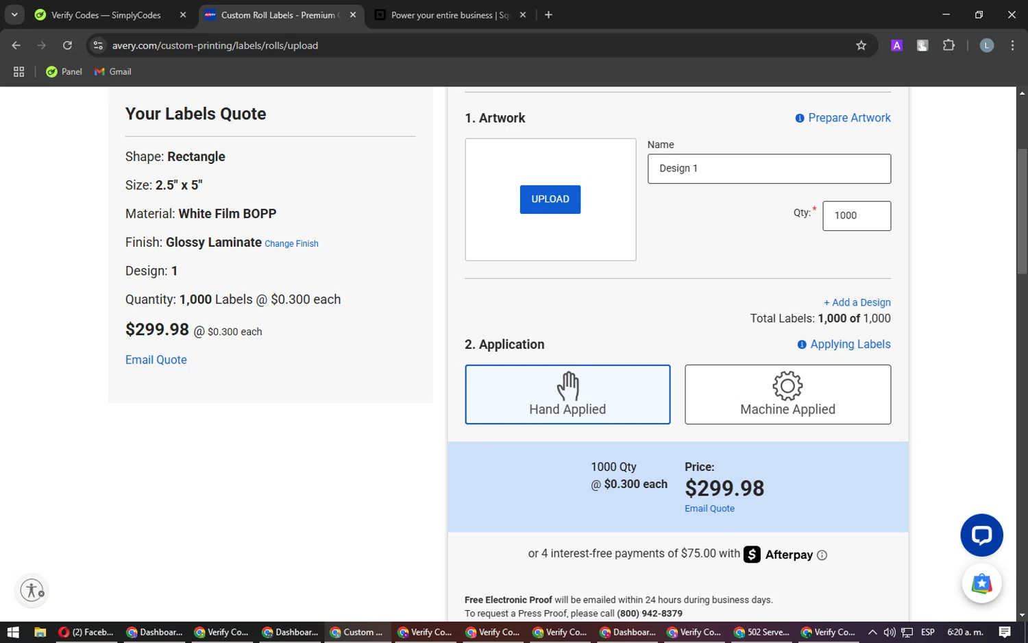 ReciPal promo code screenshot showing code RECIPAL10-N6P applied at ReciPal checkout page. Uploaded by SimplyCodes community member Laureandiaz on Mar 17, 2025