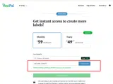 RECIPAL25POFF coupon verification screenshot