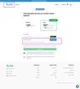 RECIPAL25POFF coupon verification screenshot