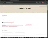 Red Canoe coupon verification screenshot