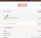 LABORDAY coupon verification screenshot