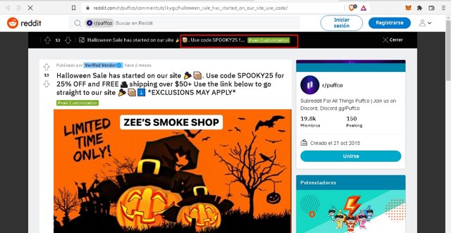 Reddit checkout page showing Reddit coupon code box | Screenshot taken by SimplyCodes community member on Dec 14, 2021