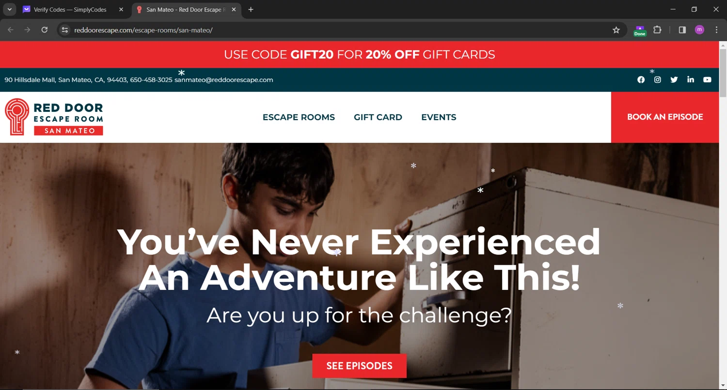 Red Door Escape Room Coupons 15 Off December 2024