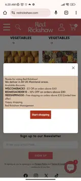 FREESHIPPING30 coupon verification screenshot