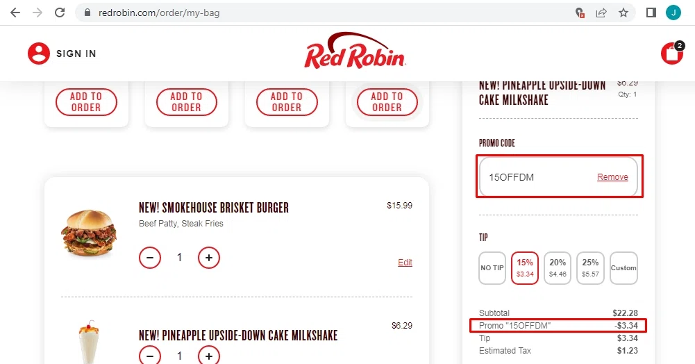 Red Robin Promo Codes 50 Off September 2024