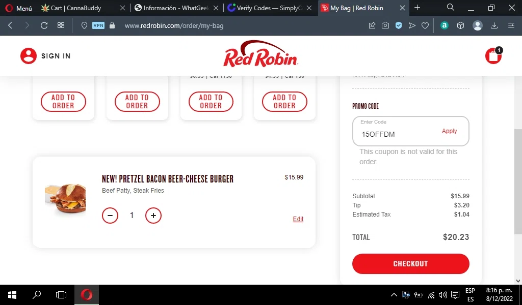 Red Robin Promo Codes 50 Off August 2024