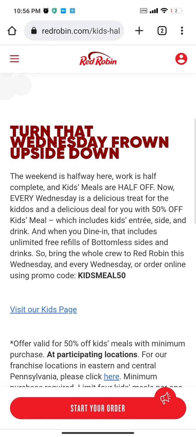 Red Robin Promo Codes 50 Off Coupons in August 2024 SimplyCodes