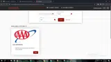 AAA coupon verification screenshot