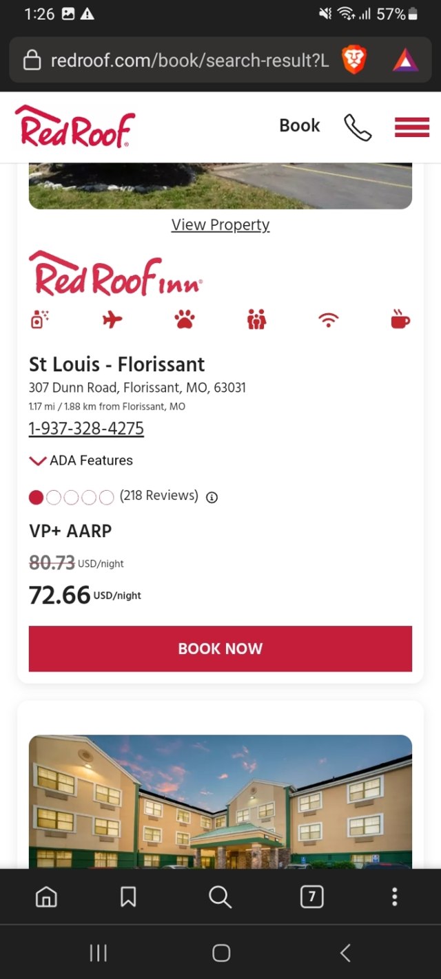 Red Roof checkout page showing Red Roof promo code box | Screenshot taken by SimplyCodes community member on Aug 9, 2023