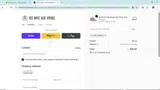 Red White Blue Apparel coupon verification screenshot