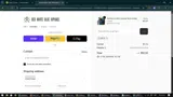 Red White Blue Apparel coupon verification screenshot