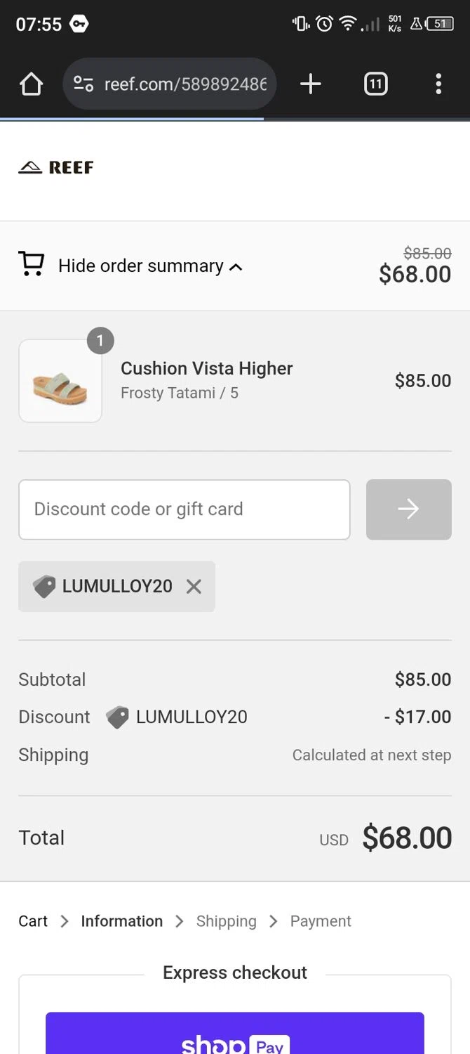 Reef Discount Codes 20 Off August 2024