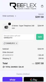 DANIELR10 coupon verification screenshot