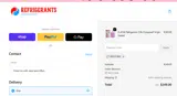 WELCOME coupon verification screenshot