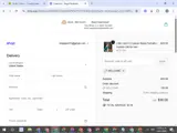 WELCOME coupon verification screenshot