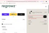 REGROWZ20 coupon verification screenshot