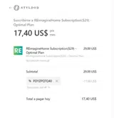 REimagine Home coupon verification screenshot