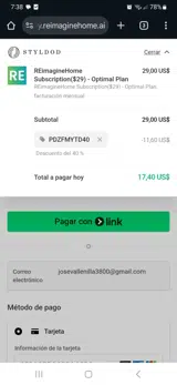 REimagine Home coupon verification screenshot