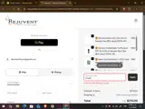Rejuvent Skincare coupon verification screenshot