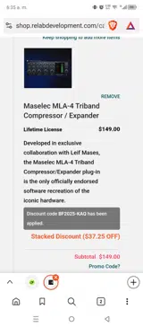 BF2025-KAQ coupon verification screenshot