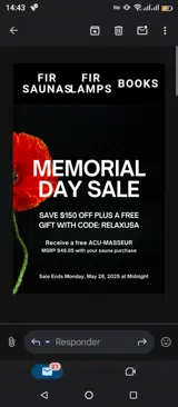 RELAXUSA coupon verification screenshot