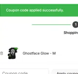 Relentless Defender Apparel coupon verification screenshot