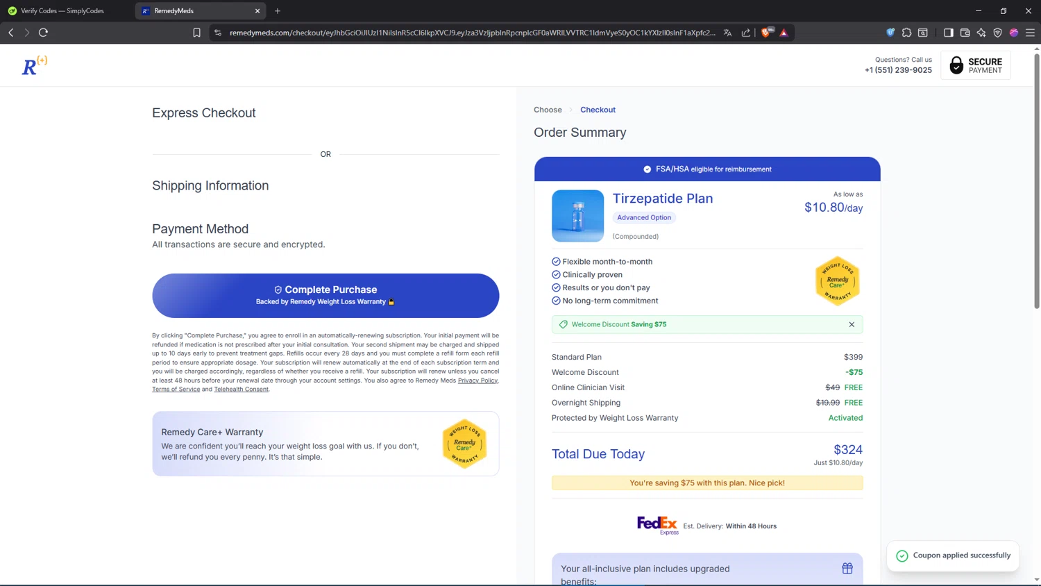 Remedy Meds Promo Codes