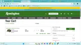 Remington Arms coupon verification screenshot