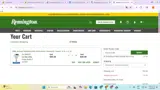 Remington Arms coupon verification screenshot