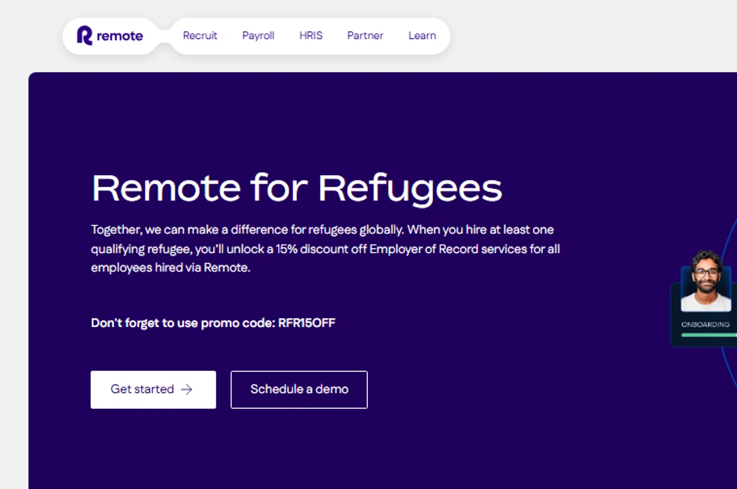 Remote promo code screenshot showing code RFR15OFF applied at Remote checkout page. Uploaded by SimplyCodes community member carlosrivero on Aug 1, 2025