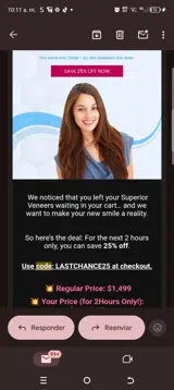 Lastchance25 coupon verification screenshot