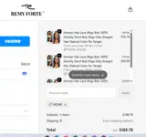 MONE coupon verification screenshot