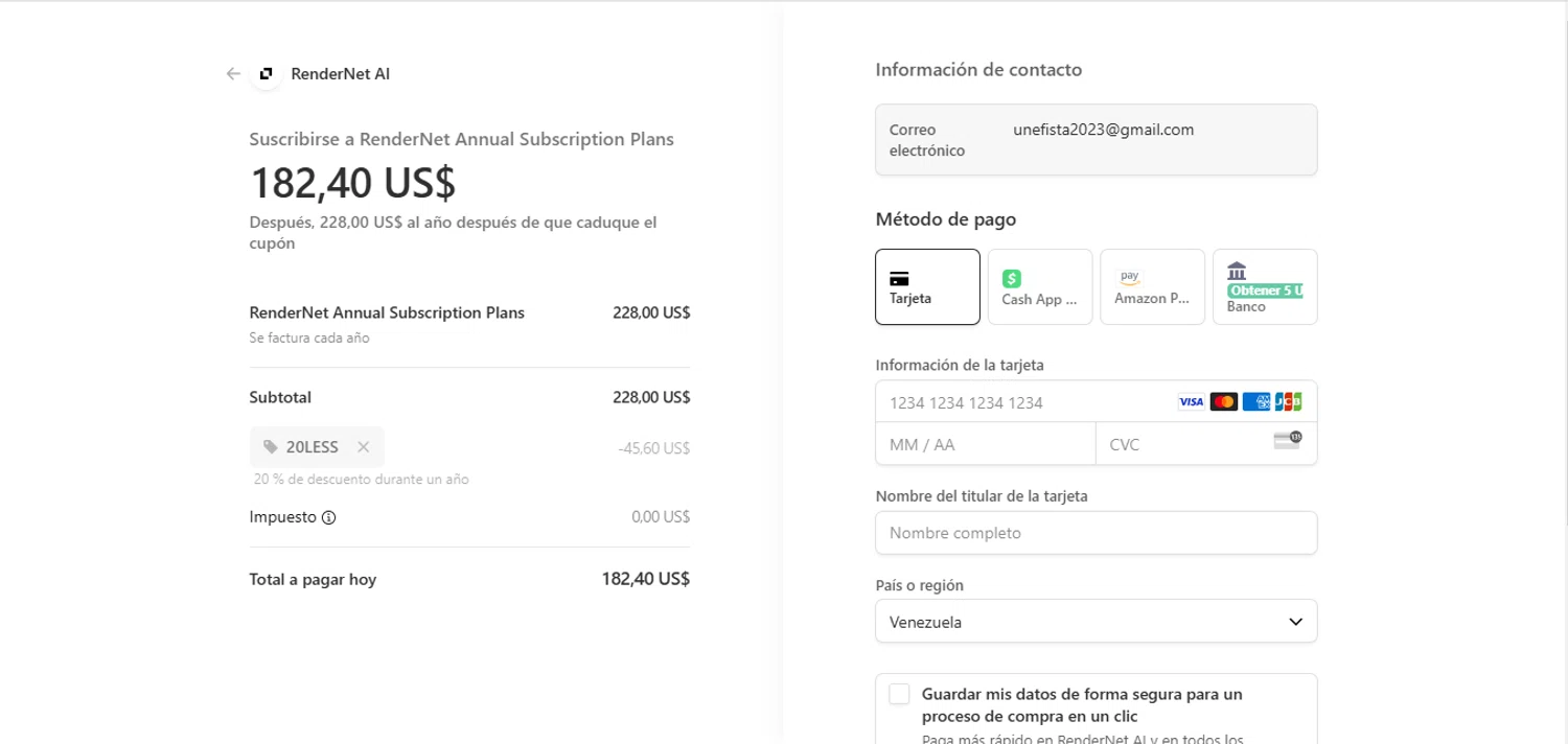 Affogato AI checkout page showing Affogato AI promo code box | Screenshot taken by SimplyCodes community member on Nov 3, 2024
