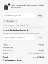 Reno Aces coupon verification screenshot