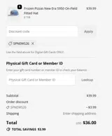 Reno Aces coupon verification screenshot