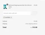 Reno Aces coupon verification screenshot
