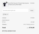 Reno Aces coupon verification screenshot