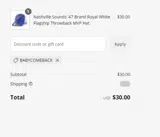 Reno Aces coupon verification screenshot