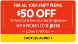 jbl50 coupon verification screenshot