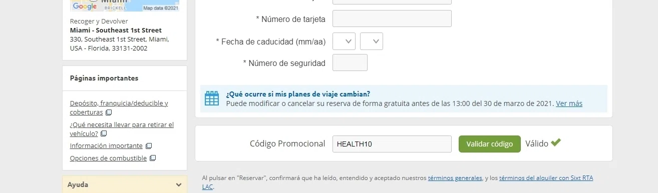 how to use Rentalcars.com coupons