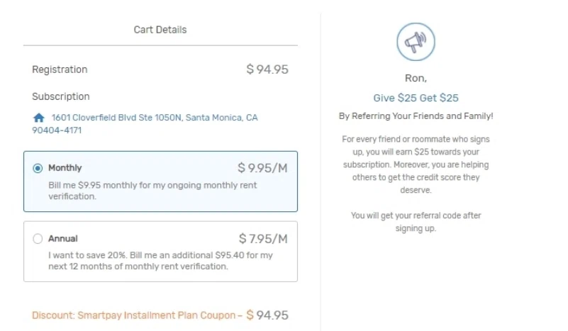how to use RentReporters coupons