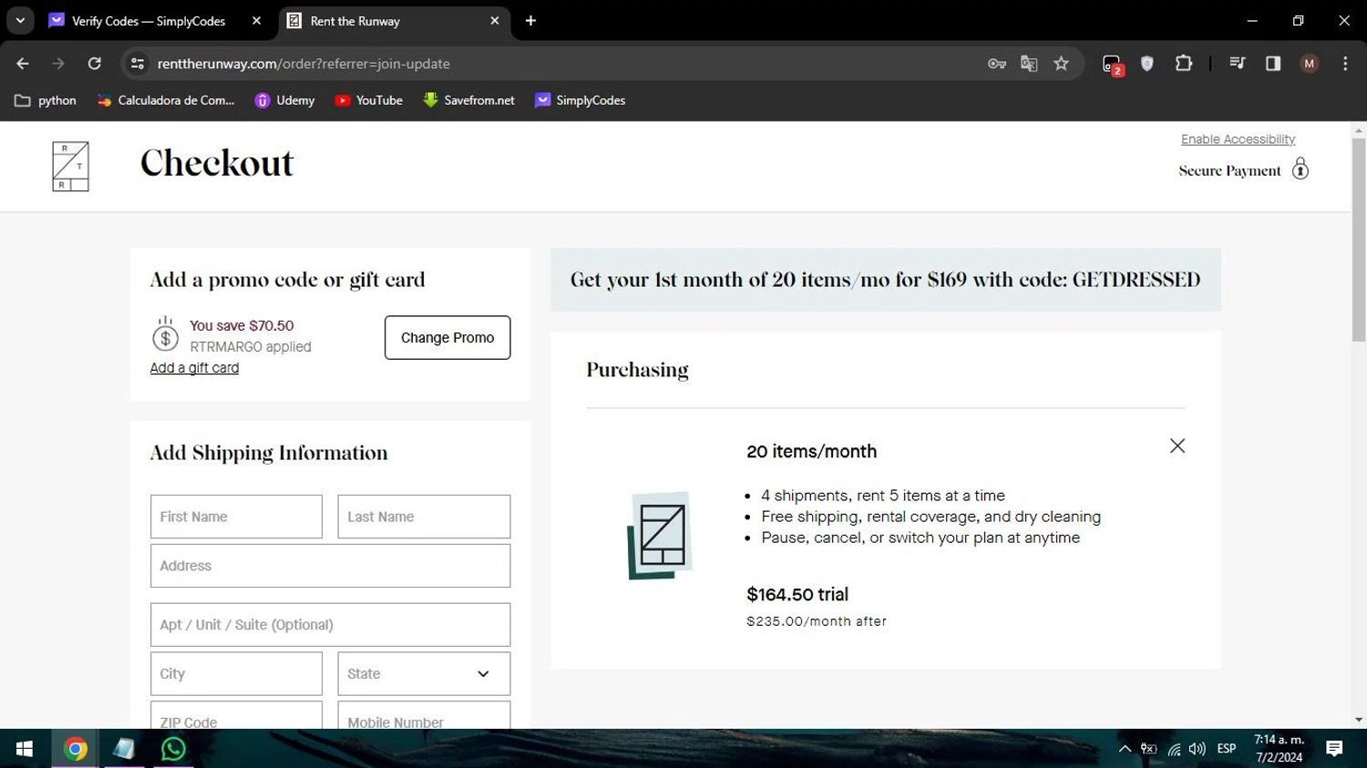 Rent the Runway Promo Codes 40 Off March 2024