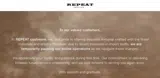 REPEAT10 coupon verification screenshot