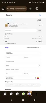 Repenic coupon verification screenshot