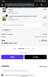 TANNER coupon verification screenshot