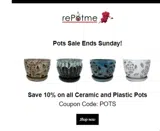 POTS coupon verification screenshot