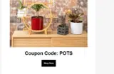 POTS coupon verification screenshot