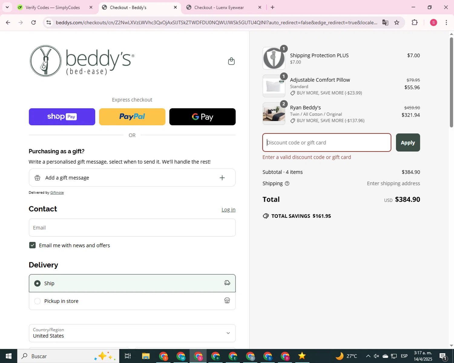 Repurpose.io promo code screenshot showing code SAVE50 applied at Repurpose.io checkout page. Uploaded by SimplyCodes community member 00000008 on Apr 14, 2025